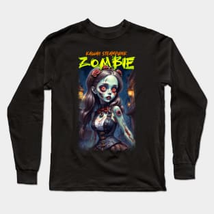 Kawaii Steampunk Zombie 10 Long Sleeve T-Shirt